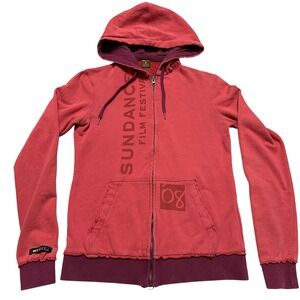 Paul Frank‎ Sundance Film Festival 08 Zip Hoodie Small Y2K Streetwear Distress